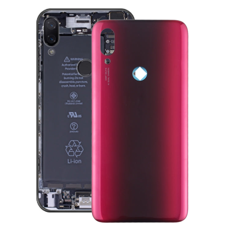 Battery Back Cover for Xiaomi Redmi 7(Red) - Back Cover by PMC Jewellery | Online Shopping South Africa | PMC Jewellery | Buy Now Pay Later Mobicred
