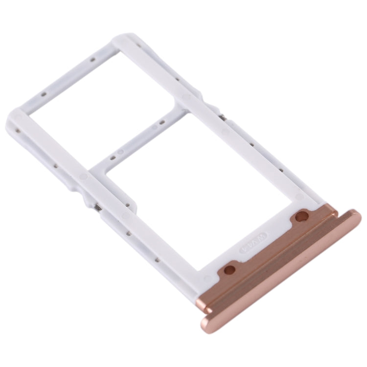 SIM Card Tray + SIM Card Tray / Micro SD Card Tray for Xiaomi Mi CC9 (Gold) - Card Tray by PMC TechLife | Online Shopping South Africa | PMC TechLife | Buy Now Pay Later Mobicred