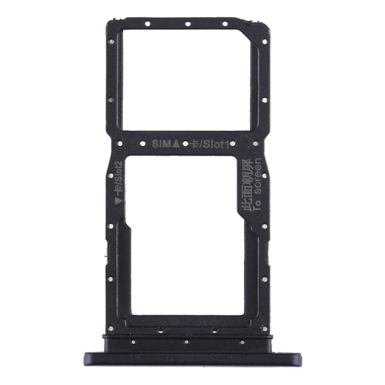 SIM Card Tray + SIM Card Tray / Micro SD Card Tray for Huawei Honor 9X / Honor 9X Pro(Dark Blue) - Card Socket by PMc TechLife | Online Shopping South Africa | PMc TechLife | Buy Now Pay Later Mobicred