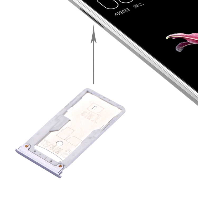 For Xiaomi Mi Max SIM & SIM / TF Card Tray(Grey) - Card Tray by PMc TechLife | Online Shopping South Africa | PMc TechLife | Buy Now Pay Later Mobicred