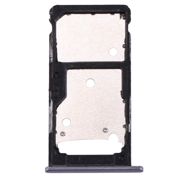 For Huawei Enjoy 7 Plus / Y7 Prime SIM Card Tray & SIM / Micro SD Card Tray(Grey) - Card Socket by PMc TechLife | Online Shopping South Africa | PMc TechLife | Buy Now Pay Later Mobicred