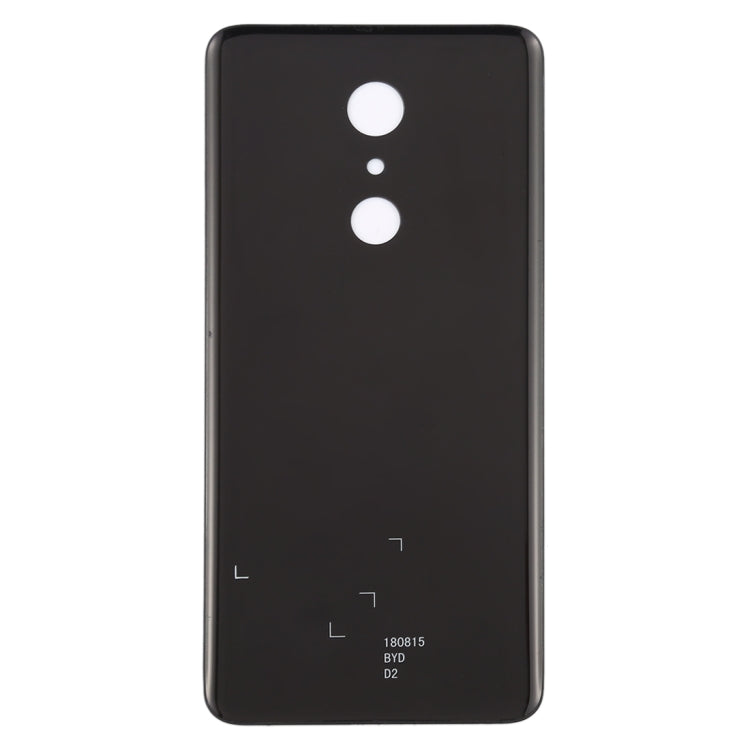 Battery Back Cover for LG G7 Fit(Black) - For LG by PMC Jewellery | Online Shopping South Africa | PMC Jewellery | Buy Now Pay Later Mobicred