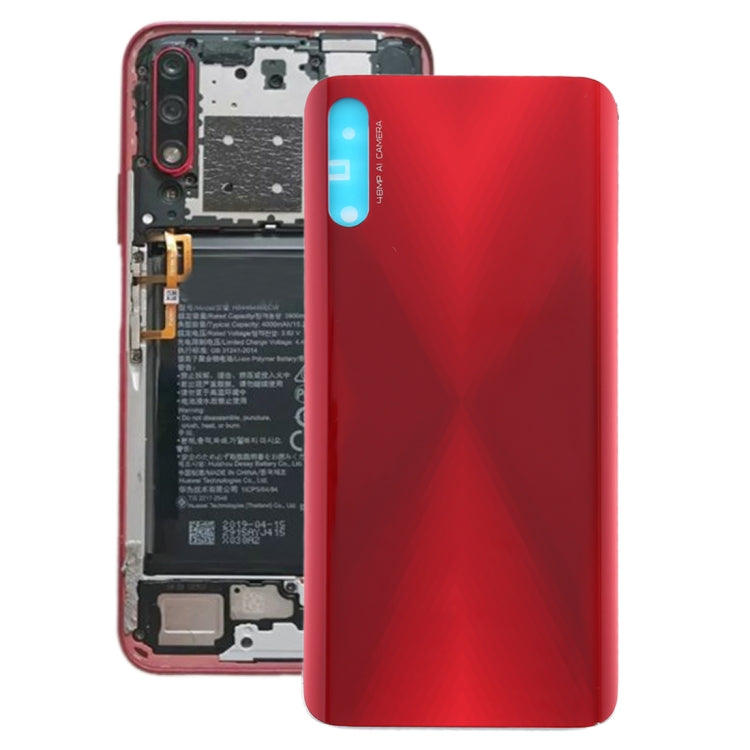 Original Battery Back Cover for Huawei Honor 9X(Red) - Back Cover by PMC TechLife | Online Shopping South Africa | PMC TechLife | Buy Now Pay Later Mobicred