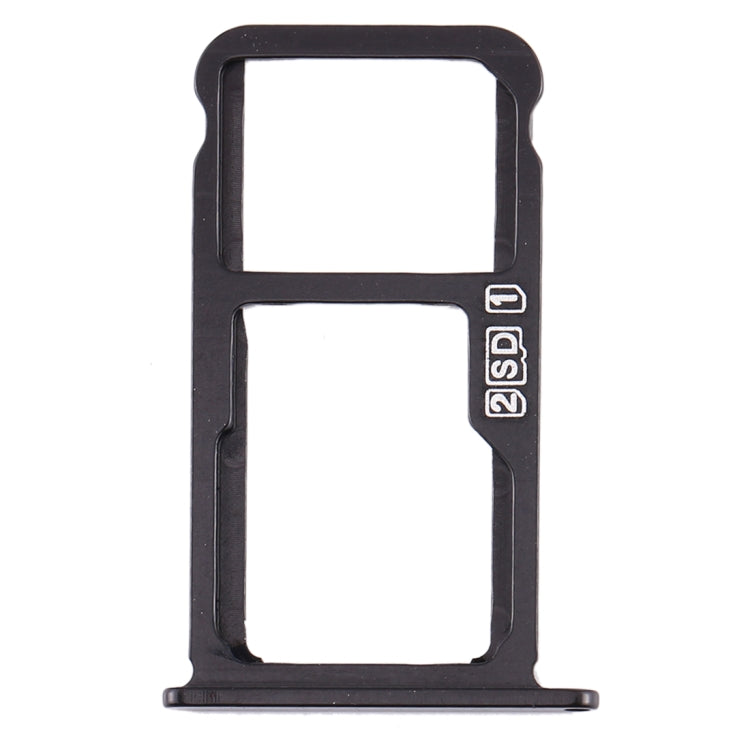 SIM Card Tray + SIM Card Tray / Micro SD Card Tray for Nokia  X7 / 8.1 / 7.1 Plus / TA-1131(Black) - Card Tray by PMc TechLife | Online Shopping South Africa | PMc TechLife | Buy Now Pay Later Mobicred
