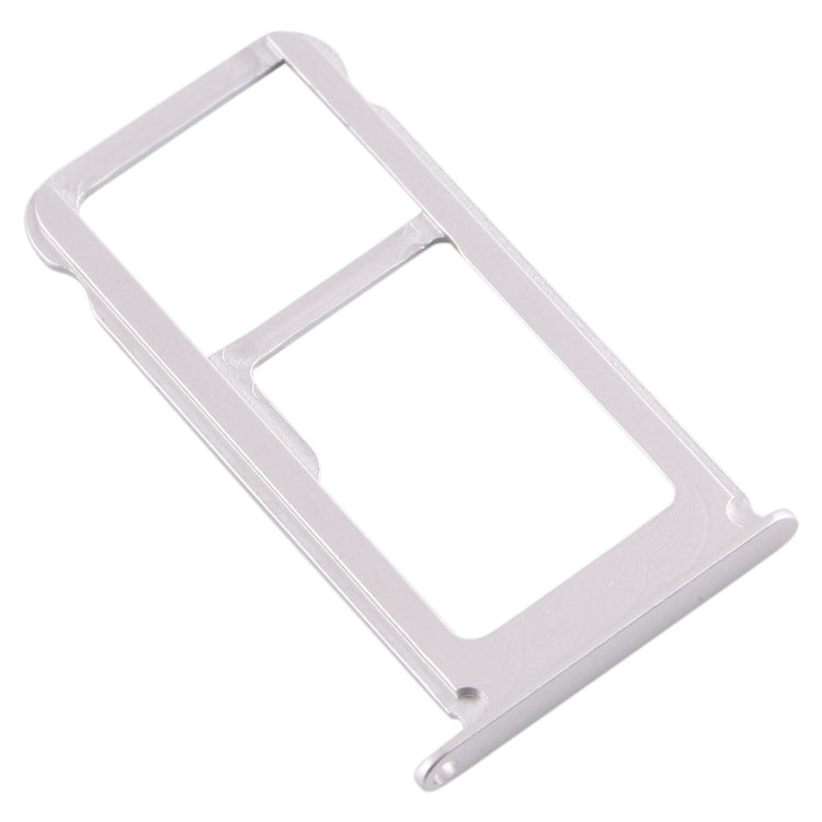 SIM Card Tray + SIM Card Tray / Micro SD Card Tray for Nokia X6 (2018) / TA-1099 / 6.1 Plus (White) - Card Tray by PMc TechLife | Online Shopping South Africa | PMc TechLife | Buy Now Pay Later Mobicred