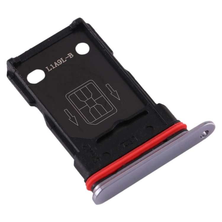 For OnePlus 7T SIM Card Tray + SIM Card Tray (Silver) - Card Tray by PMC TechLife | Online Shopping South Africa | PMC TechLife