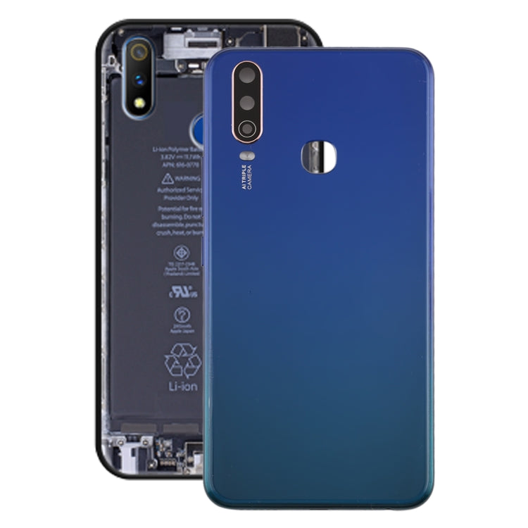 For Vivo Y3 Battery Back Cover with Camera Lens (Blue) - Back Cover by PMC TechLife | Online Shopping South Africa | PMC TechLife | Buy Now Pay Later Mobicred