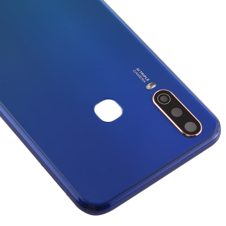 For Vivo Y3 Battery Back Cover with Camera Lens (Blue) - Back Cover by PMC TechLife | Online Shopping South Africa | PMC TechLife | Buy Now Pay Later Mobicred