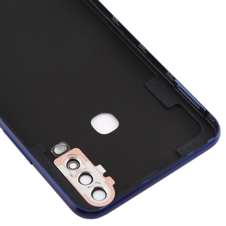 For Vivo Y3 Battery Back Cover with Camera Lens (Blue) - Back Cover by PMC TechLife | Online Shopping South Africa | PMC TechLife | Buy Now Pay Later Mobicred