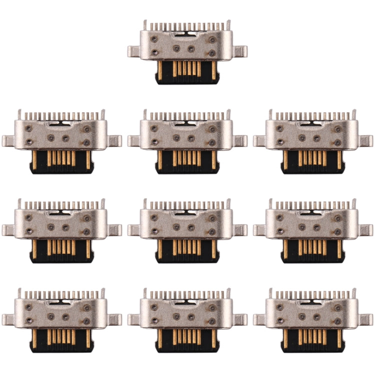 For Meizu 16T 10pcs Charging Port Connector - Tail Connector by PMC Jewellery | Online Shopping South Africa | PMC Jewellery | Buy Now Pay Later Mobicred