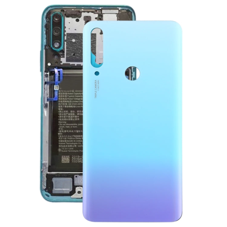 Back Cover for Huawei Enjoy 10 Plus(Blue) - Back Cover by PMC TechLife | Online Shopping South Africa | PMC TechLife | Buy Now Pay Later Mobicred