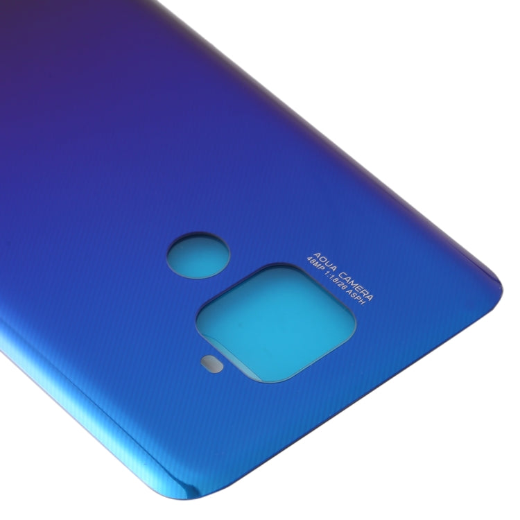 Back Cover for Huawei Nova 5i Pro(Blue) - Back Cover by PMC TechLife | Online Shopping South Africa | PMC TechLife | Buy Now Pay Later Mobicred