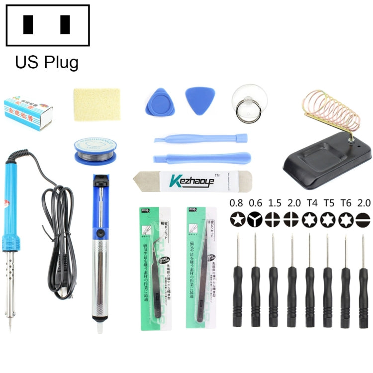 JIAFA JF-8120 22 in 1 Soldering Iron Tool Set,Voltage: 110V,Rated Power:60W - Soldering Iron Set by PMC TechLife | Online Shopping South Africa | PMC TechLife | Buy Now Pay Later Mobicred