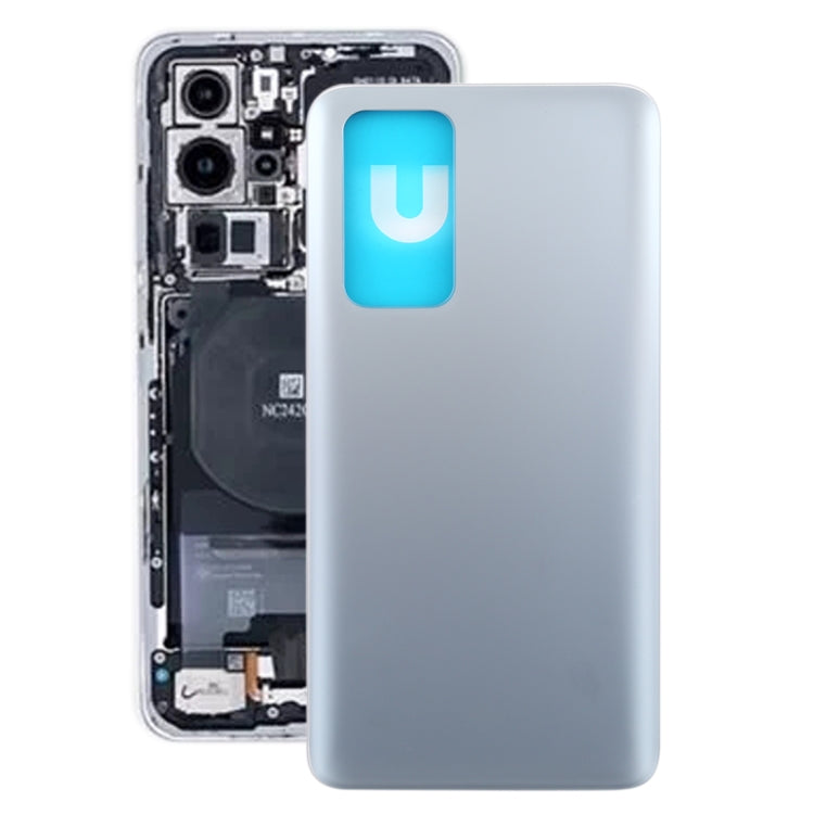 Battery Back Cover for Huawei P40(Silver) - Back Cover by PMC TechLife | Online Shopping South Africa | PMC TechLife | Buy Now Pay Later Mobicred