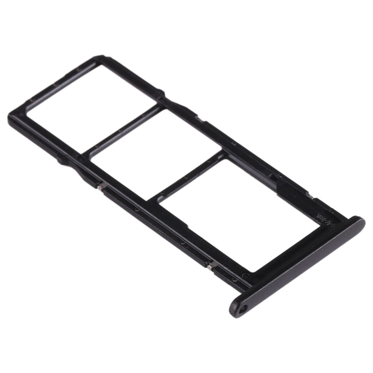 SIM Card Tray + SIM Card Tray + Micro SD Card Tray for Huawei Enjoy 10e / Honor Play 9A (Black) - Card Socket by PMc TechLife | Online Shopping South Africa | PMc TechLife | Buy Now Pay Later Mobicred