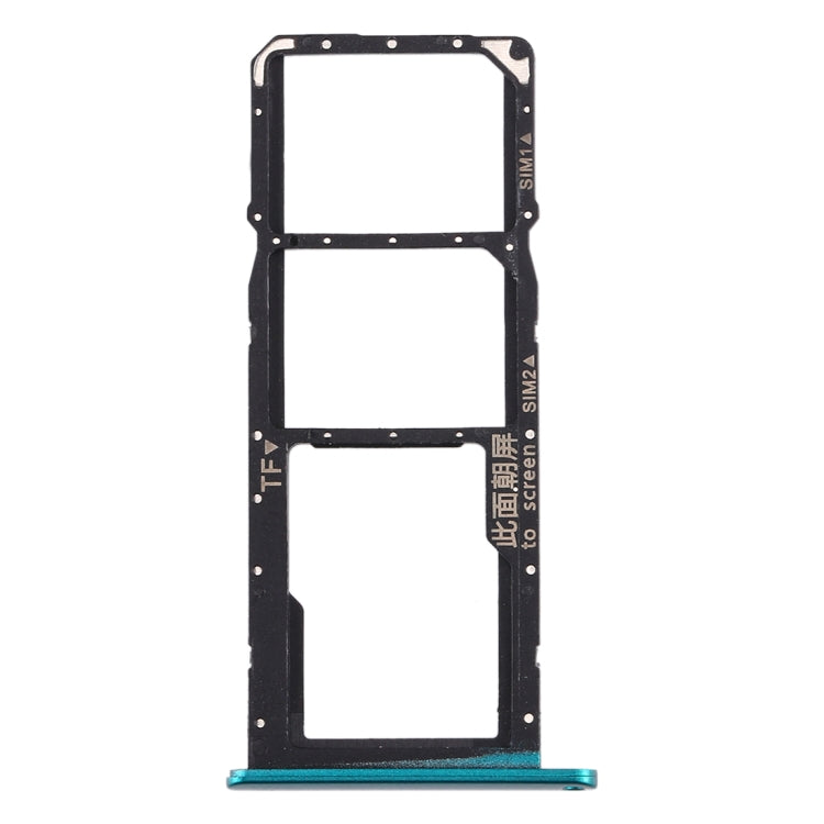 SIM Card Tray + SIM Card Tray + Micro SD Card Tray for Huawei Enjoy 10e / Honor Play 9A (Green) - free shipping - PMc TechLife - Order now!