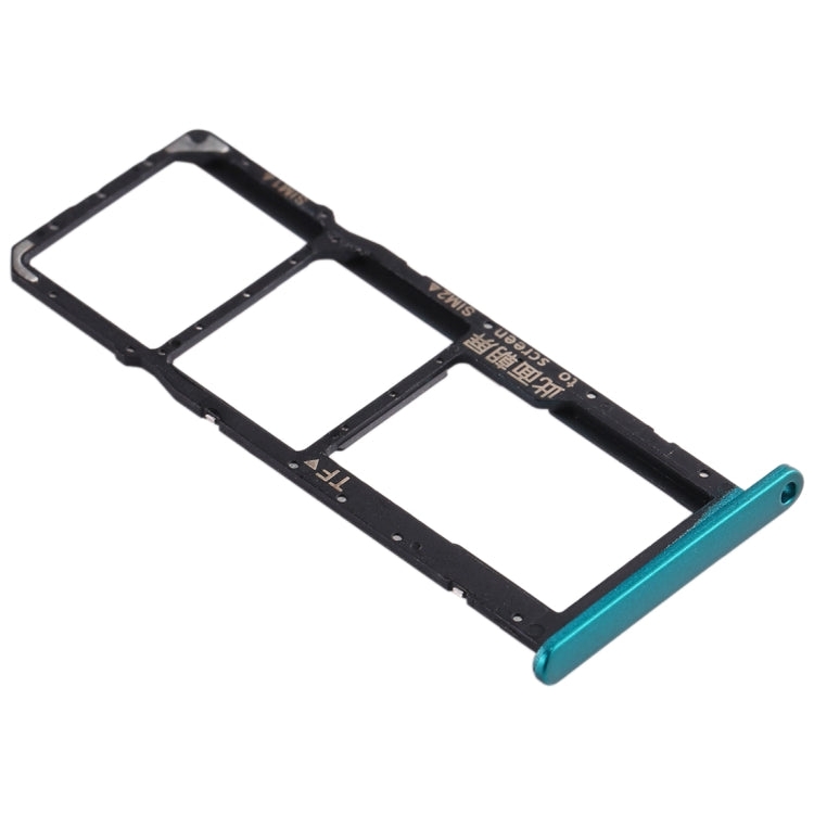 SIM Card Tray + SIM Card Tray + Micro SD Card Tray for Huawei Enjoy 10e / Honor Play 9A (Green) - free shipping - PMc TechLife - Order now!