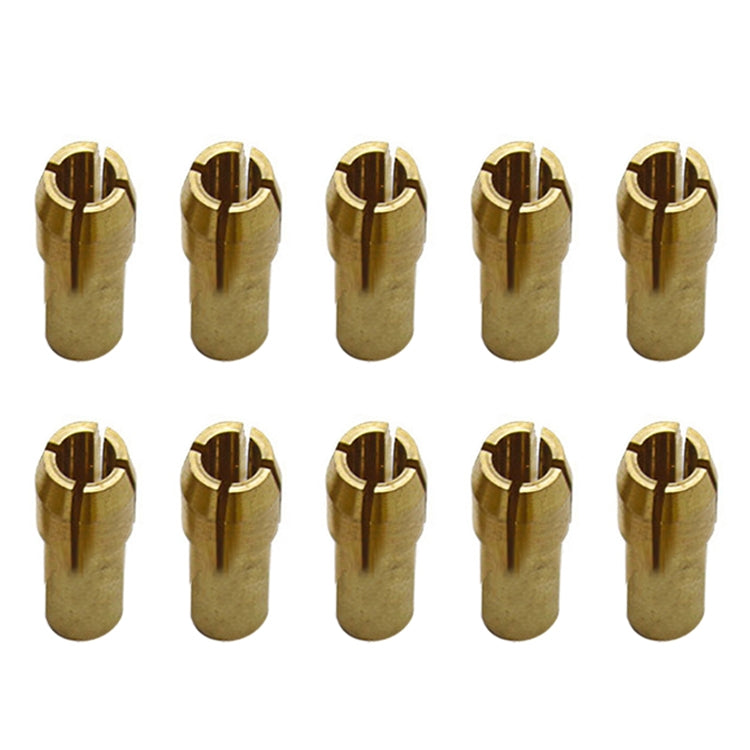 10 PCS Three-claw Copper Clamp Nut for Electric Mill Fittings���Bore diameter: 3.2mm - Hex Key & Spanner by PMC TechLife | Online Shopping South Africa | PMC TechLife | Buy Now Pay Later Mobicred