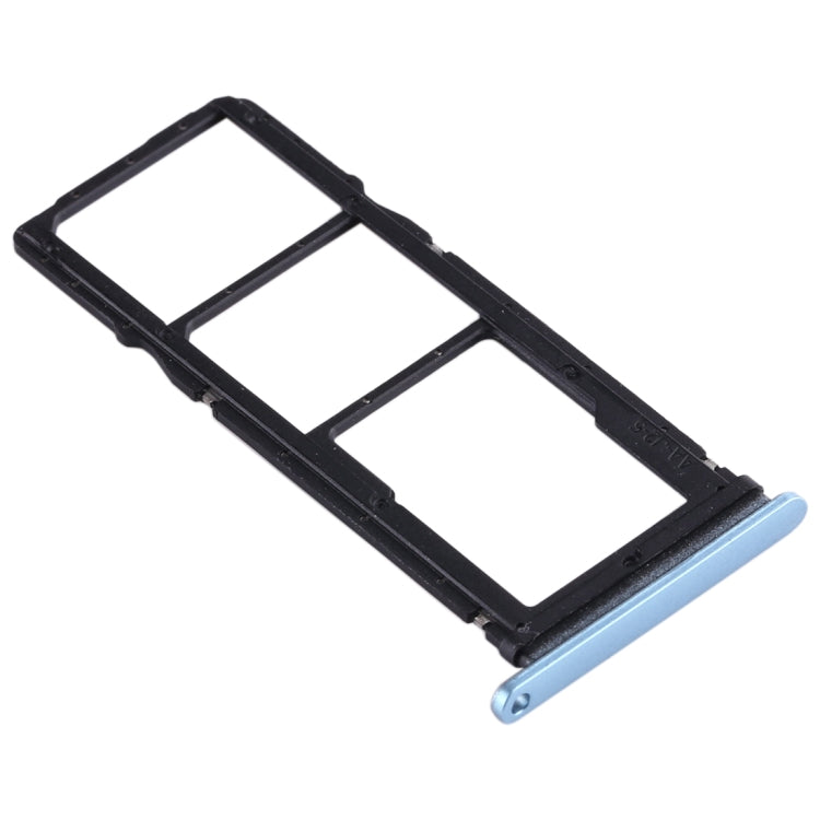 SIM Card Tray + SIM Card Tray + Micro SD Card Tray for Huawei Enjoy 10 / Honor Play 3 (Blue) - free shipping - PMc TechLife - Order now!