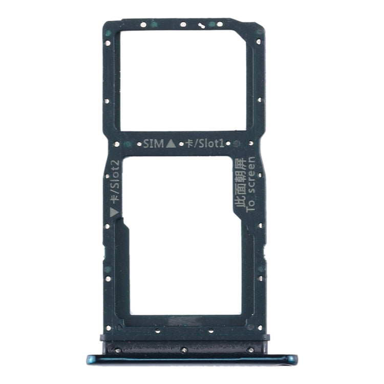 SIM Card Tray + SIM Card Tray / Micro SD Card Tray for Huawei Enjoy 10 Plus (Green) - Card Socket by PMc TechLife | Online Shopping South Africa | PMc TechLife | Buy Now Pay Later Mobicred