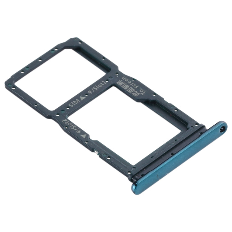 SIM Card Tray + SIM Card Tray / Micro SD Card Tray for Huawei Enjoy 10 Plus (Green) - Card Socket by PMc TechLife | Online Shopping South Africa | PMc TechLife | Buy Now Pay Later Mobicred