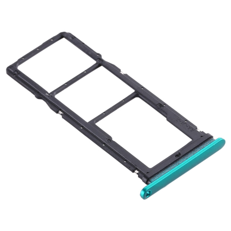 SIM Card Tray + SIM Card Tray + Micro SD Card Tray for Huawei Honor Play 4T (Green) - Card Socket by PMc TechLife | Online Shopping South Africa | PMc TechLife | Buy Now Pay Later Mobicred