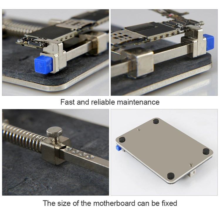 BEST-001E DIY FIX Stainless Steel Circuit Board PCB Holder Fixture Work Station for Chip Repair tools - free shipping - PMC TechLife - Order now!