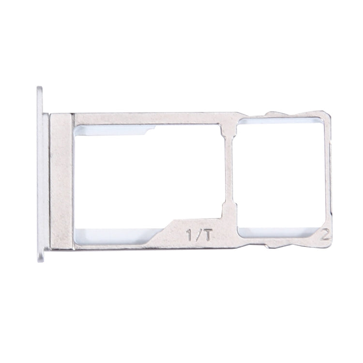 For Meizu Pro 5 SIM + SIM / Micro SD Card Tray  (Silver) - For Meizu by PMc TechLife | Online Shopping South Africa | PMc TechLife | Buy Now Pay Later Mobicred