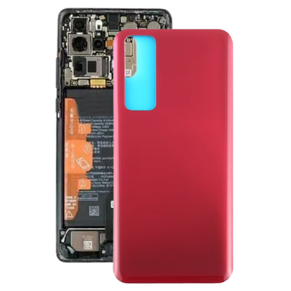 Battery Back Cover for Huawei Nova 7 5G(Red) - Back Cover by PMC Jewellery | Online Shopping South Africa | PMC Jewellery | Buy Now Pay Later Mobicred