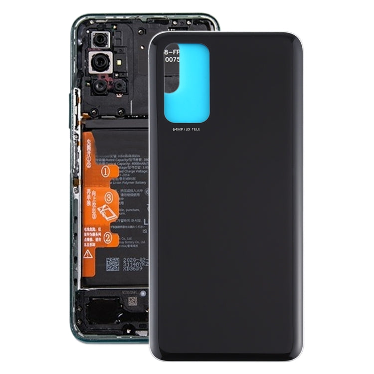 Battery Back Cover for Huawei Honor 30S(Black) - Back Cover by PMc TechLife | Online Shopping South Africa | PMc TechLife | Buy Now Pay Later Mobicred