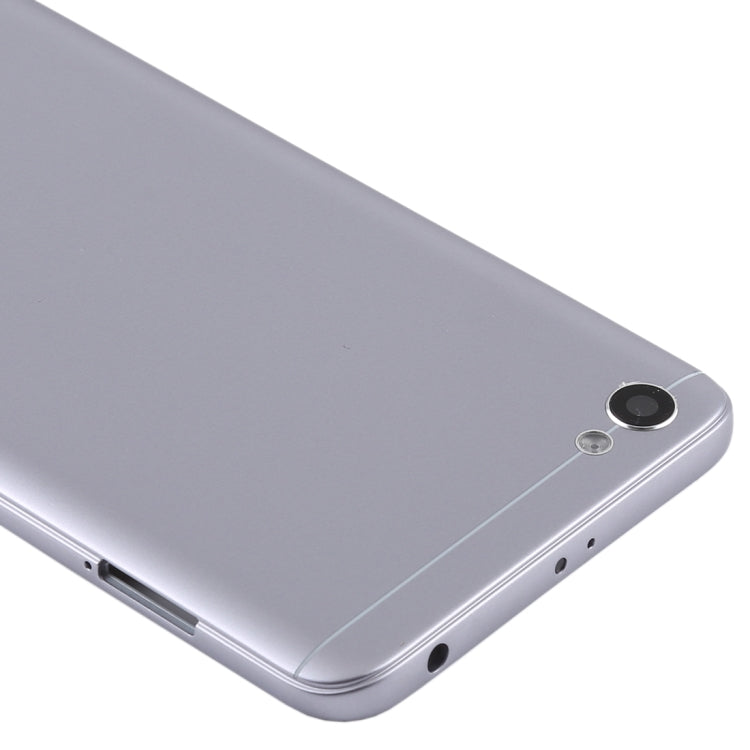 Back Cover with Camera Lens & Side Keys for Xiaomi Redmi Note 5A(Grey) - Back Cover by PMC TechLife | Online Shopping South Africa | PMC TechLife | Buy Now Pay Later Mobicred