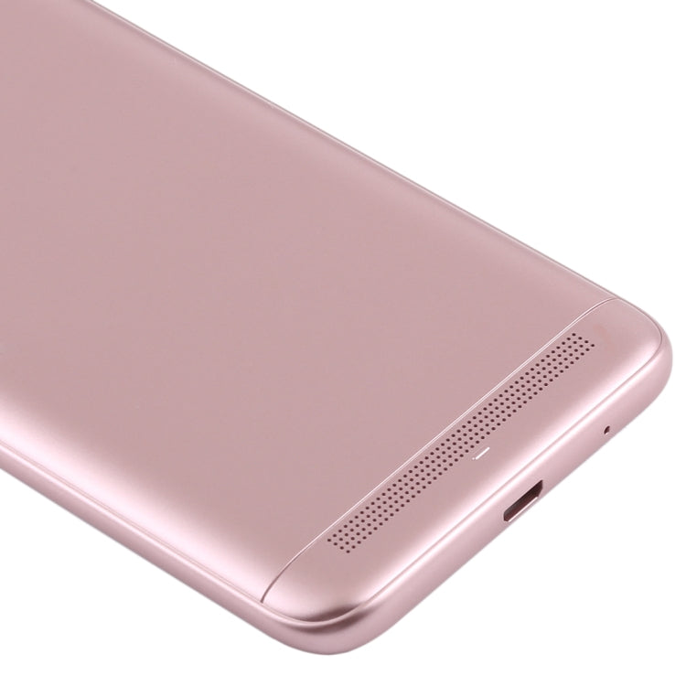 Back Cover with Camera Lens & Side Keys for Xiaomi Redmi 5A(Rose Gold) - Back Cover by PMc TechLife | Online Shopping South Africa | PMc TechLife | Buy Now Pay Later Mobicred