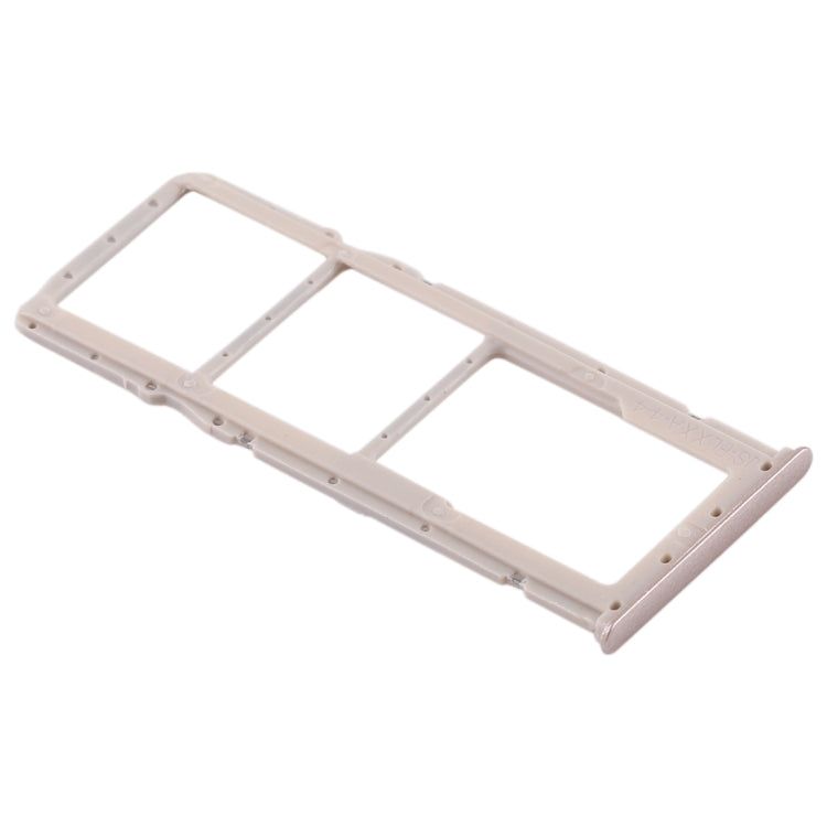 2 SIM Card Tray + Micro SD Card Tray for Huawei Enjoy 8 Plus(Gold) - Card Socket by PMc TechLife | Online Shopping South Africa | PMc TechLife | Buy Now Pay Later Mobicred
