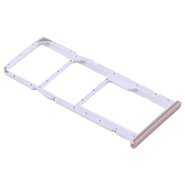 2 SIM Card Tray + Micro SD Card Tray for Huawei Honor Play 7C(Gold) - Card Socket by PMc TechLife | Online Shopping South Africa | PMc TechLife | Buy Now Pay Later Mobicred