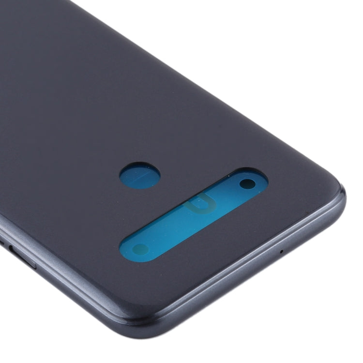 Battery Back Cover for LG Q61(Black) - For LG by PMC TechLife | Online Shopping South Africa | PMC TechLife | Buy Now Pay Later Mobicred