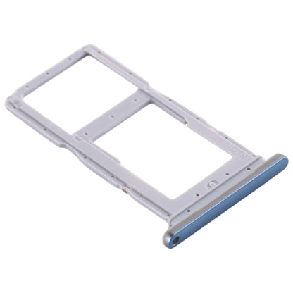 SIM Card Tray + SIM Card Tray / Micro SD Card Tray for Huawei P smart Pro 2019 (Blue) - Card Socket by PMC Jewellery | Online Shopping South Africa | PMC Jewellery