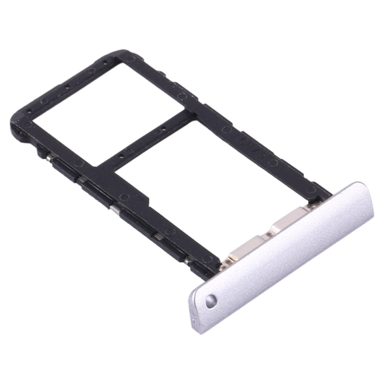 SIM Card Tray + Micro SD Card Tray for Huawei Honor Play Pad 2(9.6 inch)(Silver) - Card Socket by PMC TechLife | Online Shopping South Africa | PMC TechLife | Buy Now Pay Later Mobicred