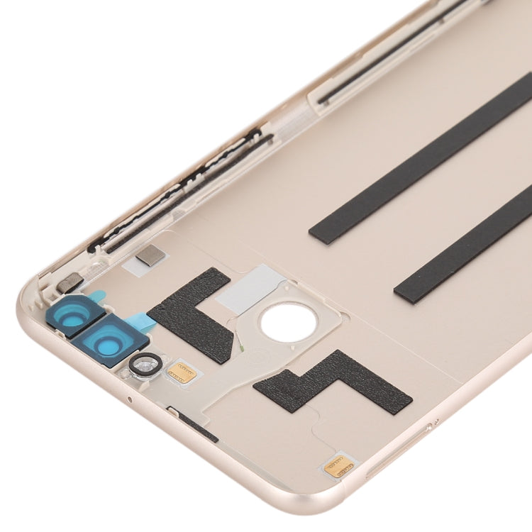 Back Cover with Camera Lens & Side Keys for Huawei Enjoy 8 Plus(Gold) - Back Cover by PMC TechLife | Online Shopping South Africa | PMC TechLife | Buy Now Pay Later Mobicred