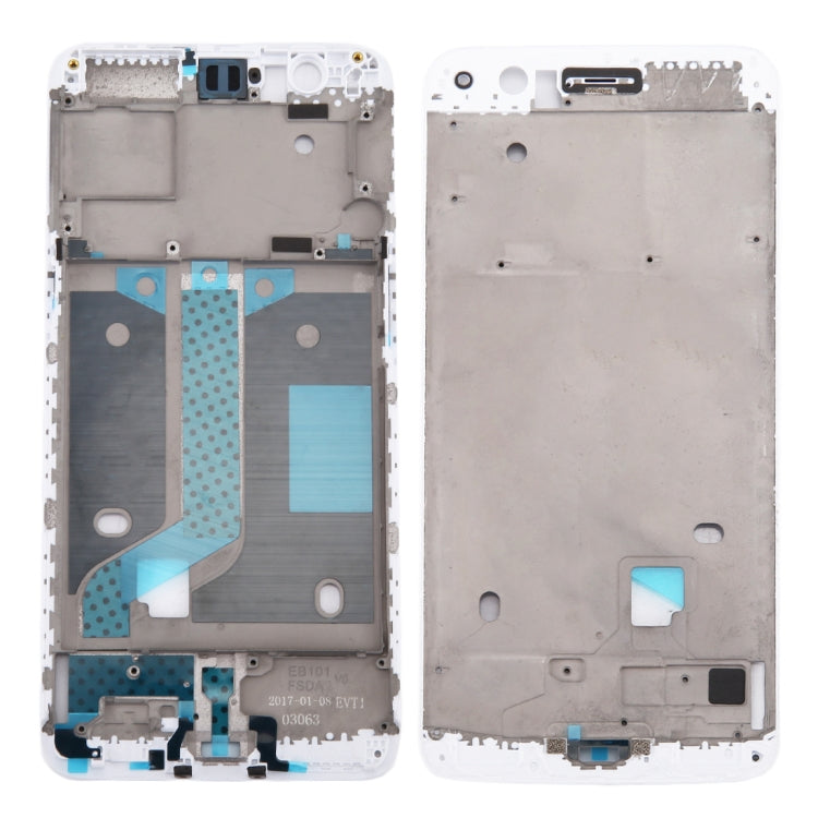 For OnePlus 5 Middle Frame Bezel (White) - Frame Bezel Plate by PMC TechLife | Online Shopping South Africa | PMC TechLife | Buy Now Pay Later Mobicred