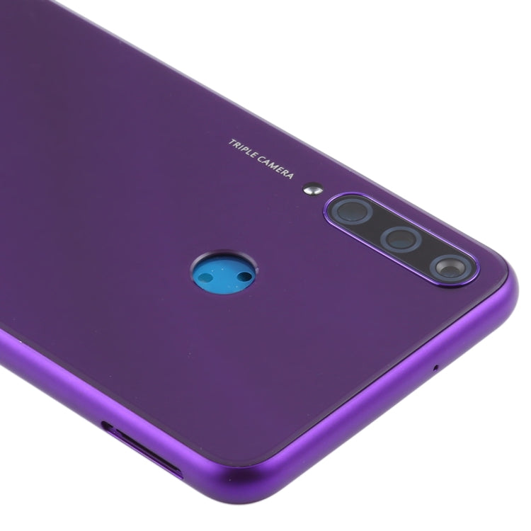 Original Battery Back Cover with Camera Lens Cover for Huawei Y6p(Purple) - Back Cover by PMC TechLife | Online Shopping South Africa | PMC TechLife | Buy Now Pay Later Mobicred