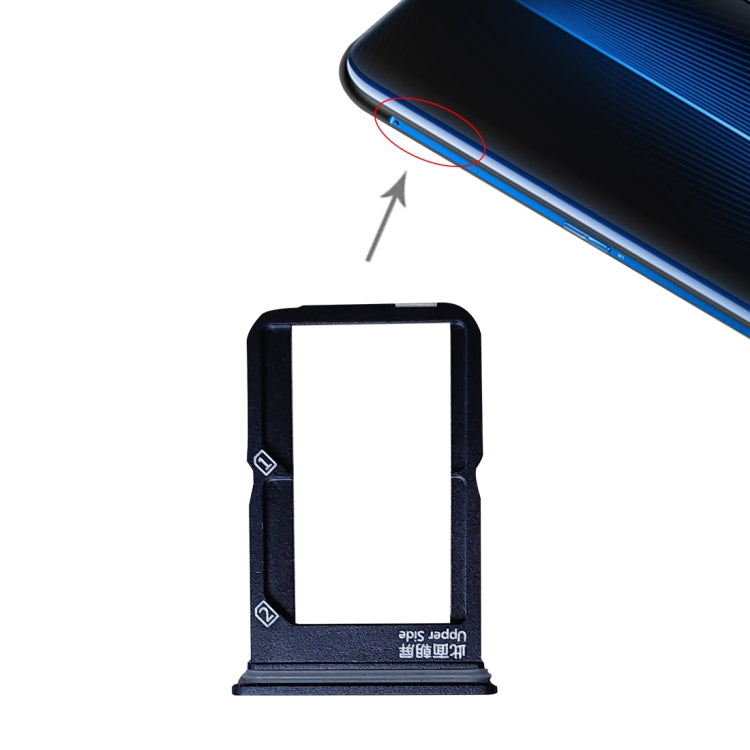 For Vivo iQOO SIM Card Tray + SIM Card Tray (Black) - Card Socket by PMC TechLife | Online Shopping South Africa | PMC TechLife | Buy Now Pay Later Mobicred