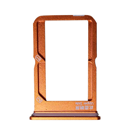 For Vivo iQOO SIM Card Tray + SIM Card Tray (Orange) - Card Socket by PMC Jewellery | Online Shopping South Africa | PMC Jewellery | Buy Now Pay Later Mobicred