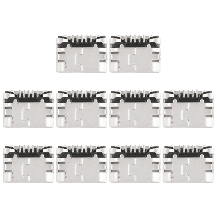 For Vivo X5 / X6 10pcs Charging Port Connector - Single Tail Connector by PMc TechLife | Online Shopping South Africa | PMc TechLife | Buy Now Pay Later Mobicred