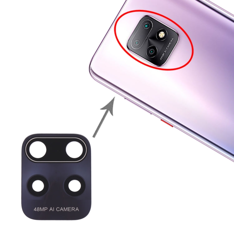 10 PCS Back Camera Lens for Xiaomi Redmi 10X 5G/Redmi 10X Pro 5G - Camera by PMc TechLife | Online Shopping South Africa | PMc TechLife | Buy Now Pay Later Mobicred