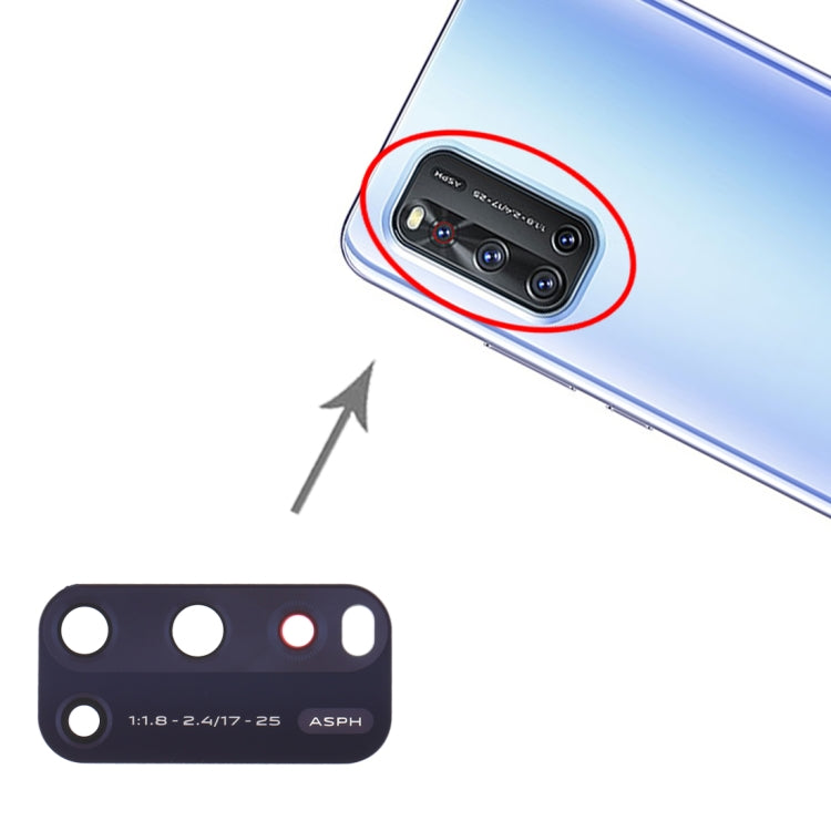 For Vivo V19 10pcs Back Camera Lens - Camera Parts by PMC TechLife | Online Shopping South Africa | PMC TechLife