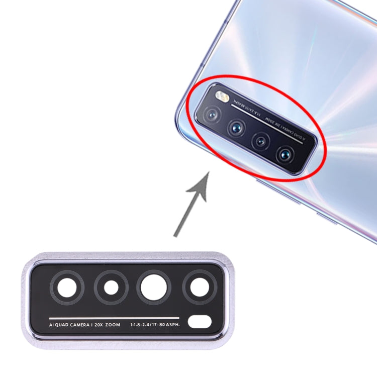 For Huawei Nova 7 5G  Camera Lens Cover (Silver) - Camera by PMc TechLife | Online Shopping South Africa | PMc TechLife | Buy Now Pay Later Mobicred