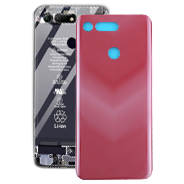Battery Back Cover for Huawei Honor V20(Red) - Back Cover by PMC TechLife | Online Shopping South Africa | PMC TechLife | Buy Now Pay Later Mobicred