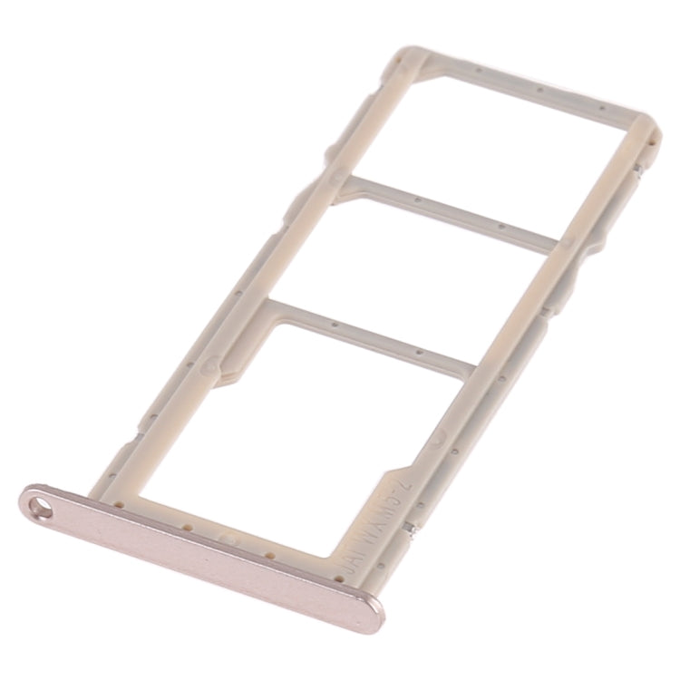 SIM Card Tray + SIM Card Tray + Micro SD Card for Huawei Honor Play 8A (Gold) - Card Socket by PMc TechLife | Online Shopping South Africa | PMc TechLife | Buy Now Pay Later Mobicred