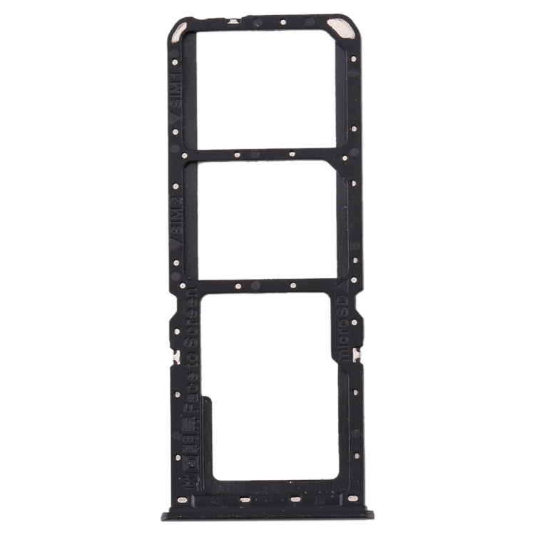 For OPPO A11 SIM Card Tray + SIM Card Tray + Micro SD Card Tray (Black) - Card Socket by PMc TechLife | Online Shopping South Africa | PMc TechLife | Buy Now Pay Later Mobicred