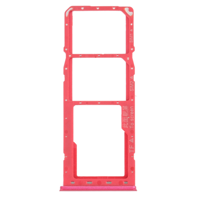 For OPPO Realme 3 SIM Card Tray + SIM Card Tray + Micro SD Card Tray (Red) - free shipping - PMC TechLife - Order now!